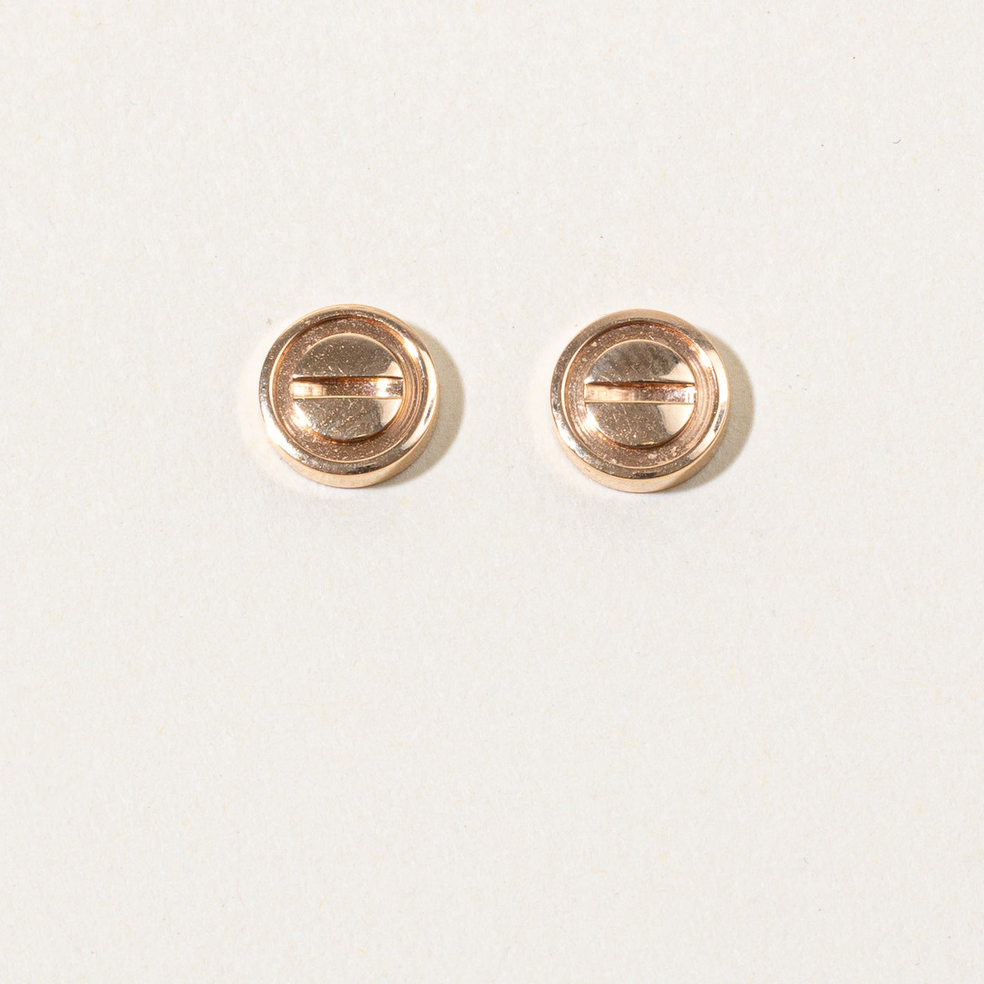 'Cartier' Love Stud Earrings