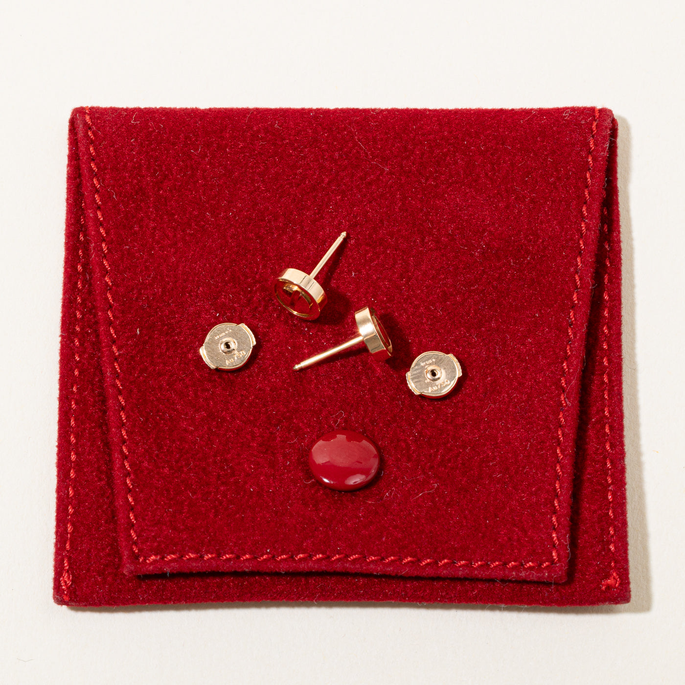 'Cartier' Love Stud Earrings