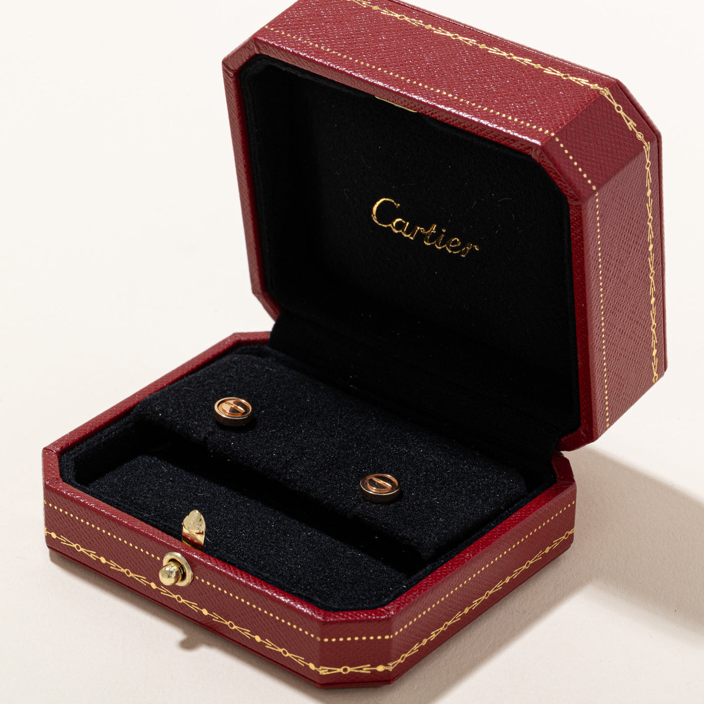 'Cartier' Love Stud Earrings