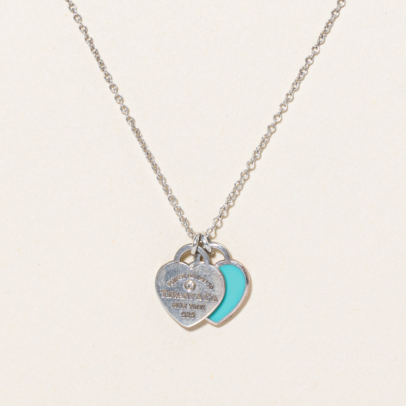 'Tiffany & Co.' Return to Tiffany Two Heart Necklace | 16" & 18" |