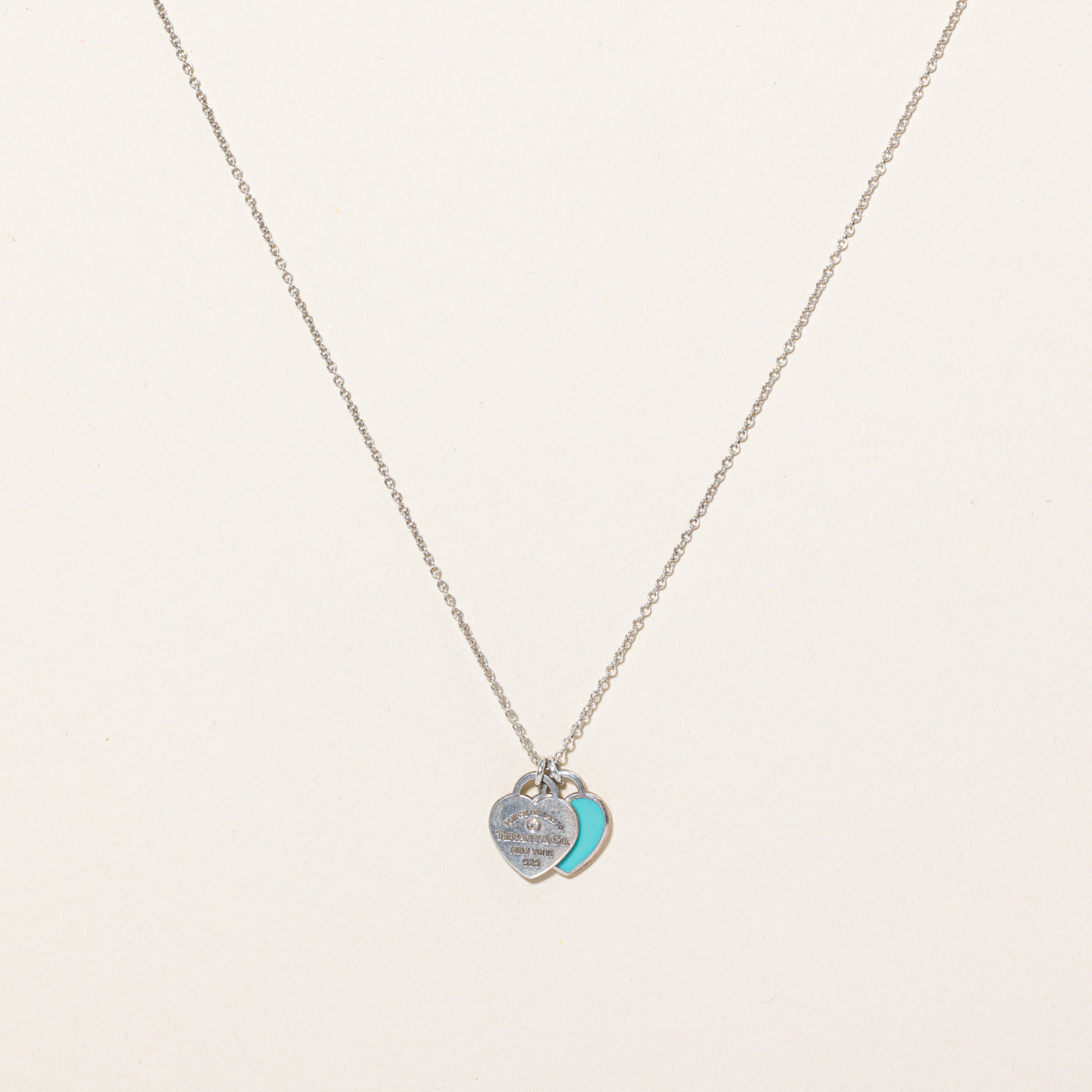 'Tiffany & Co.' Return to Tiffany Two Heart Necklace | 16" & 18" |
