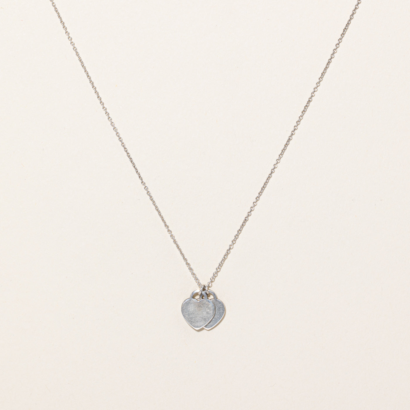 'Tiffany & Co.' Return to Tiffany Two Heart Necklace | 16" & 18" |
