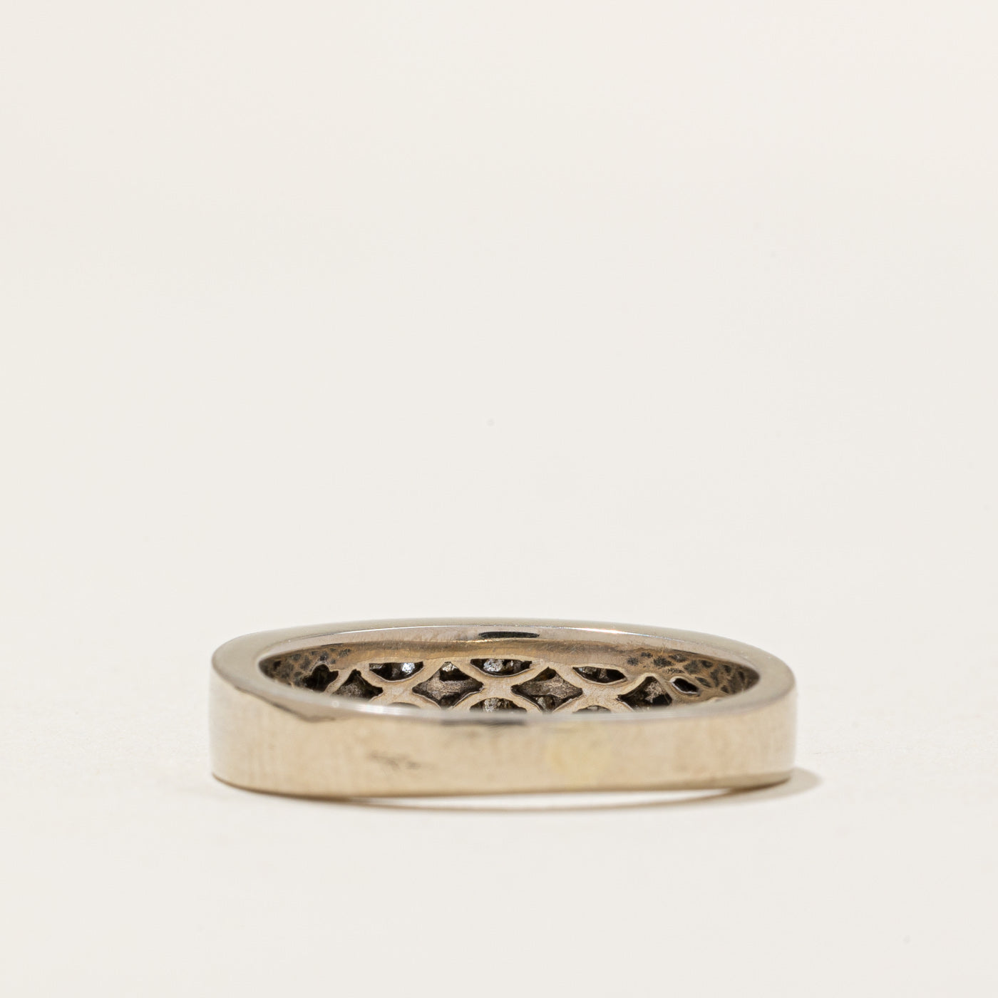 Channel Set Diamond 14k Ring | 0.30ctw, 0.2ctw | SZ 5.5 |