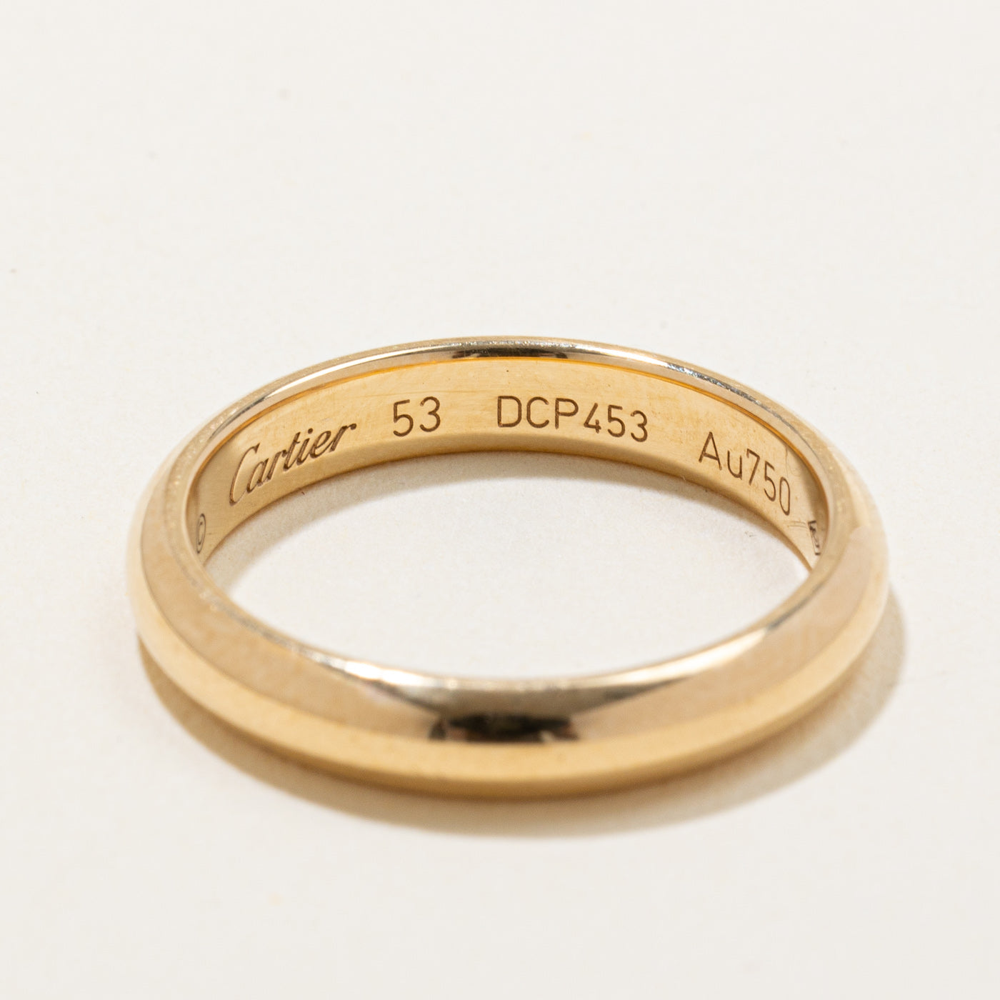 'Cartier' 1895 Wedding Band | SZ 6.5 |