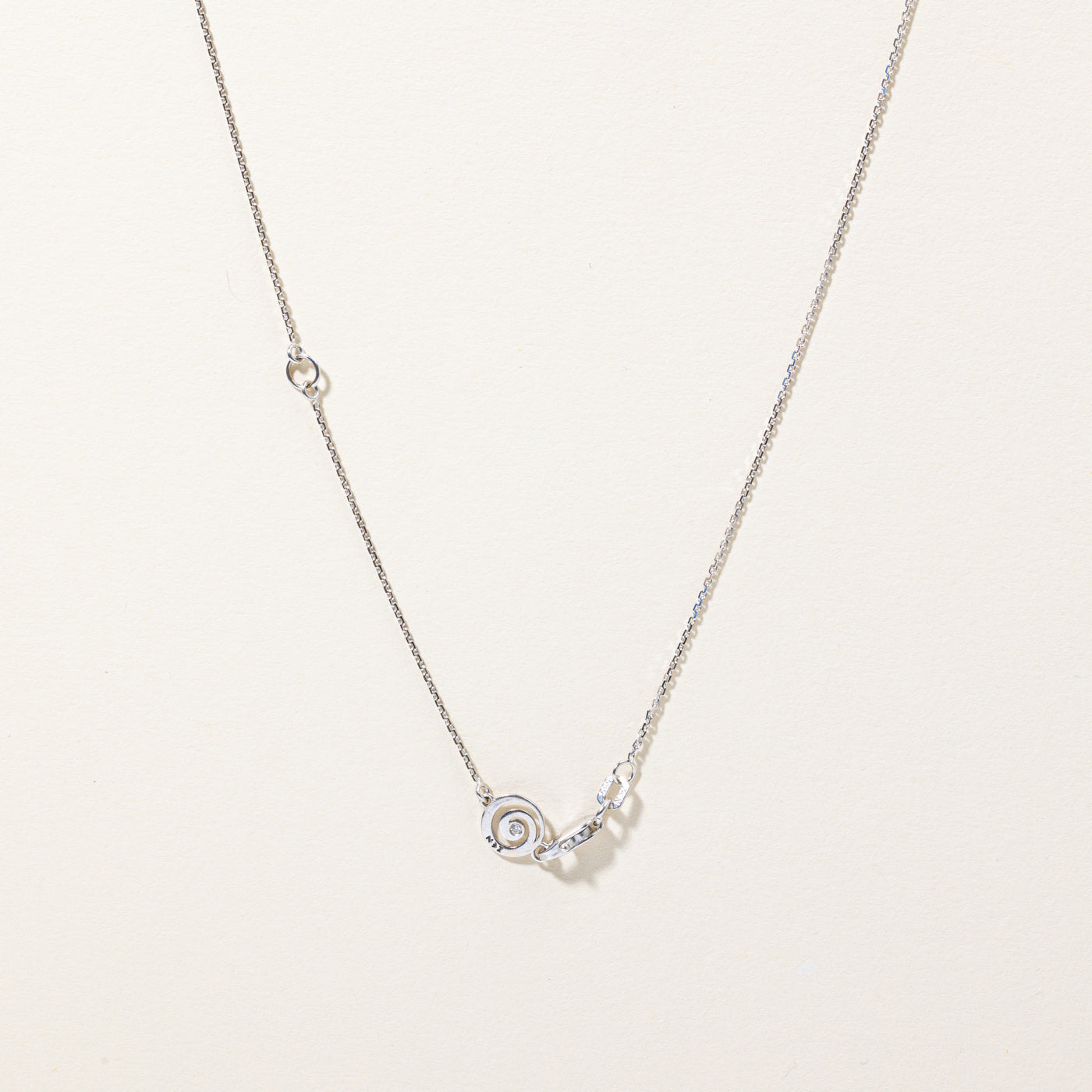 Diamond Snowflake Pendant Necklace | 0.15ctw | 19" |