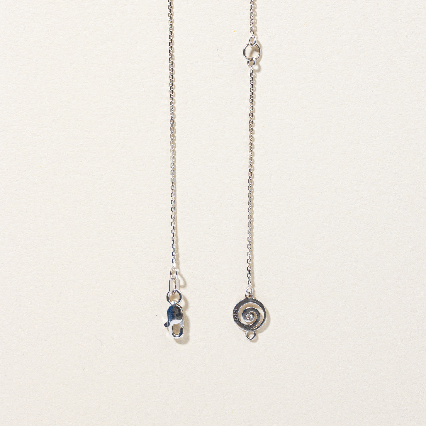 Diamond Snowflake Pendant Necklace | 0.15ctw | 19" |