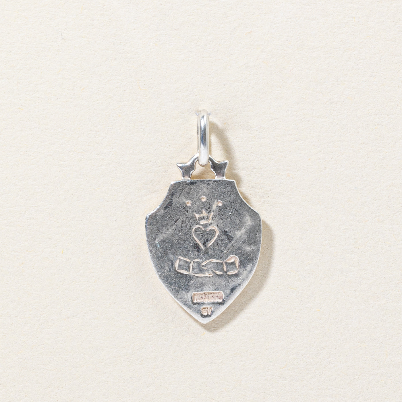 Breloque Bouclier en Diamant | 0,01 ct |