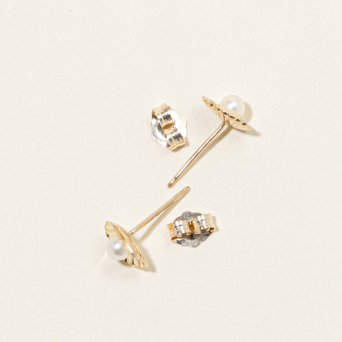 Boucles d'oreilles perle et coquillage