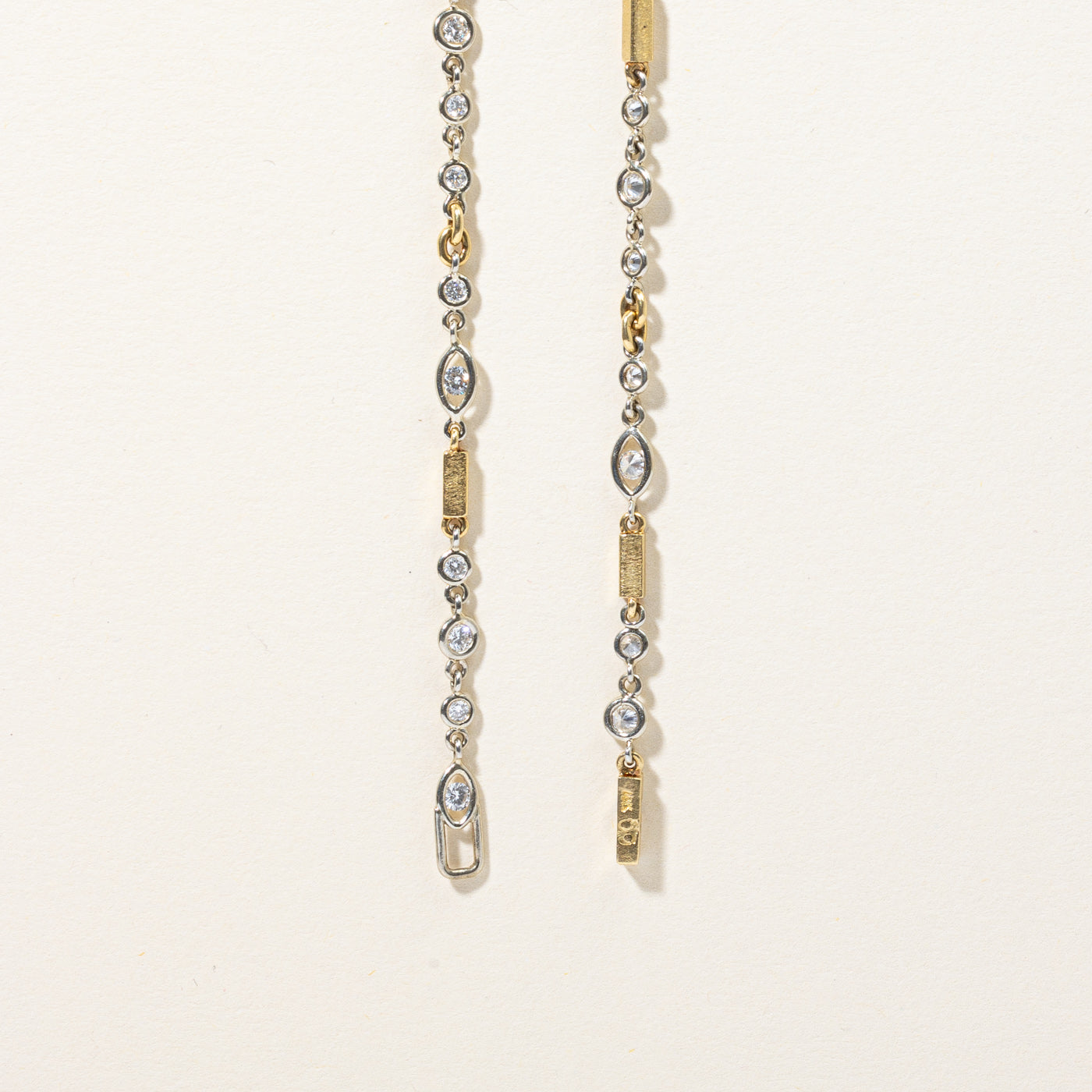 Diamond Link Necklace | 2.11ctw | 14" |