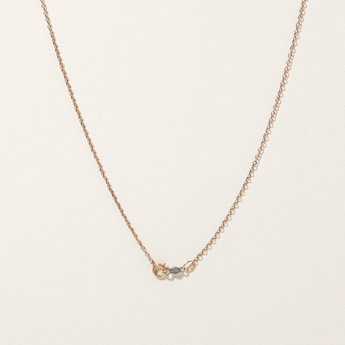 Rice Pearl & Green Glass Pendant Necklace | 0.15ct | 16" |