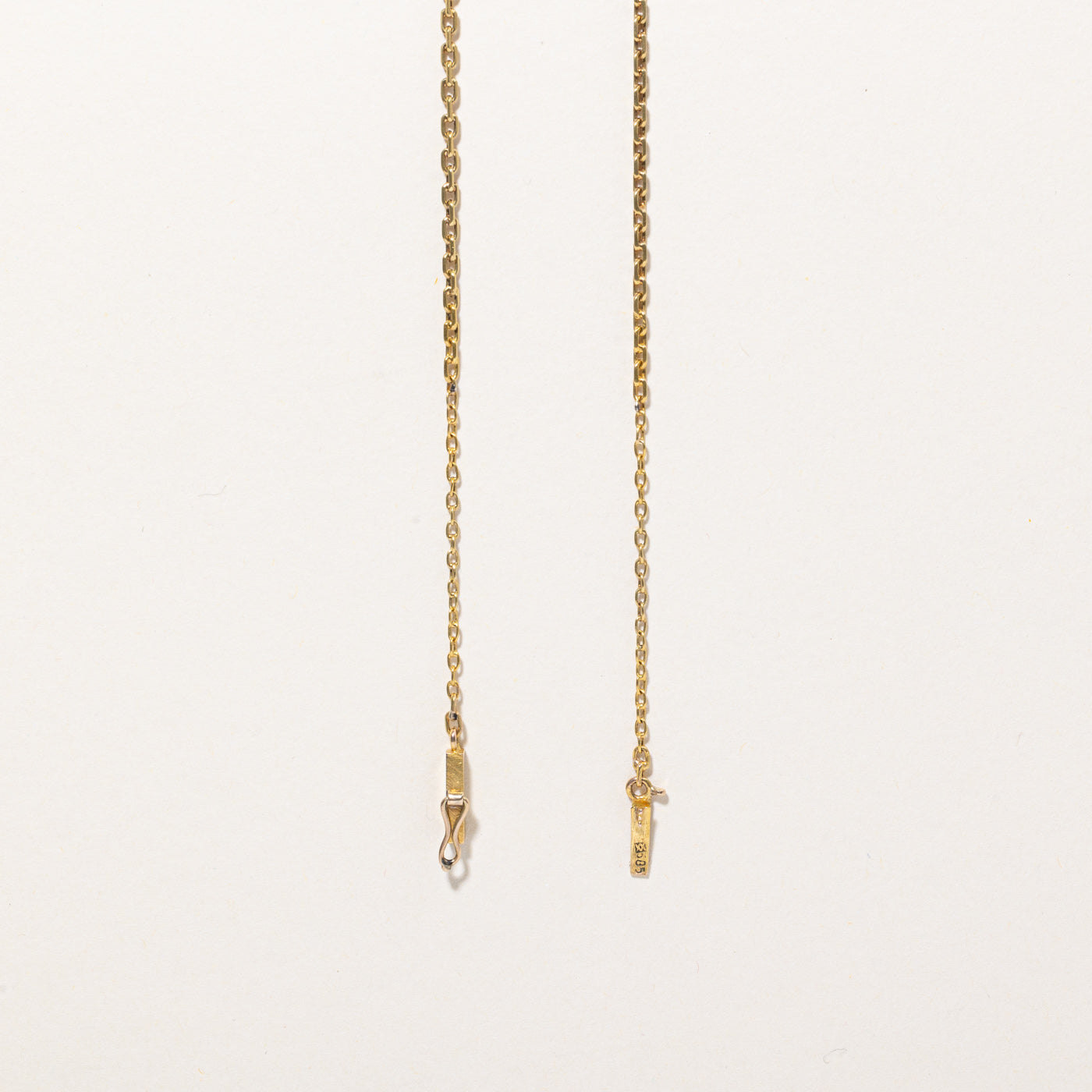 French Art Nouveau Era Old Cut Diamond Lavalier Necklace | 0.85ctw | 18" |