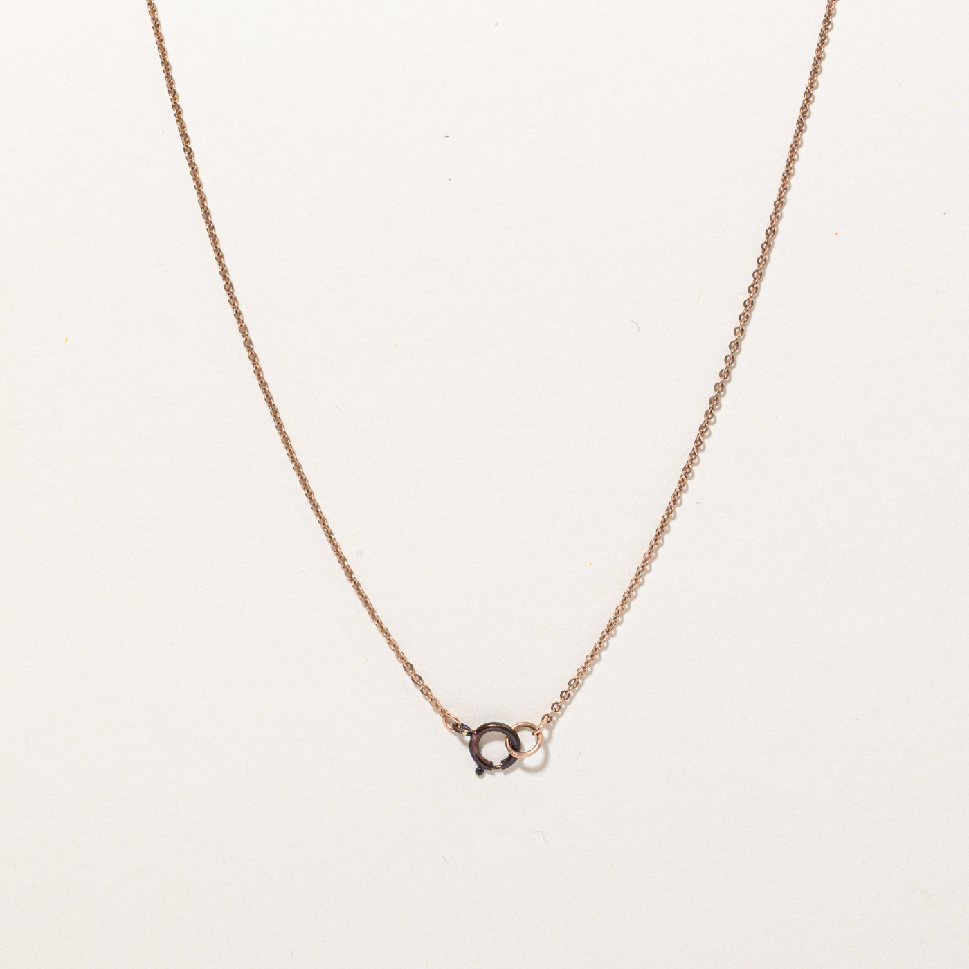 Antique Garnet & Old Cut Diamond Necklace | 0.06ct, 0.25ctw | 18" |