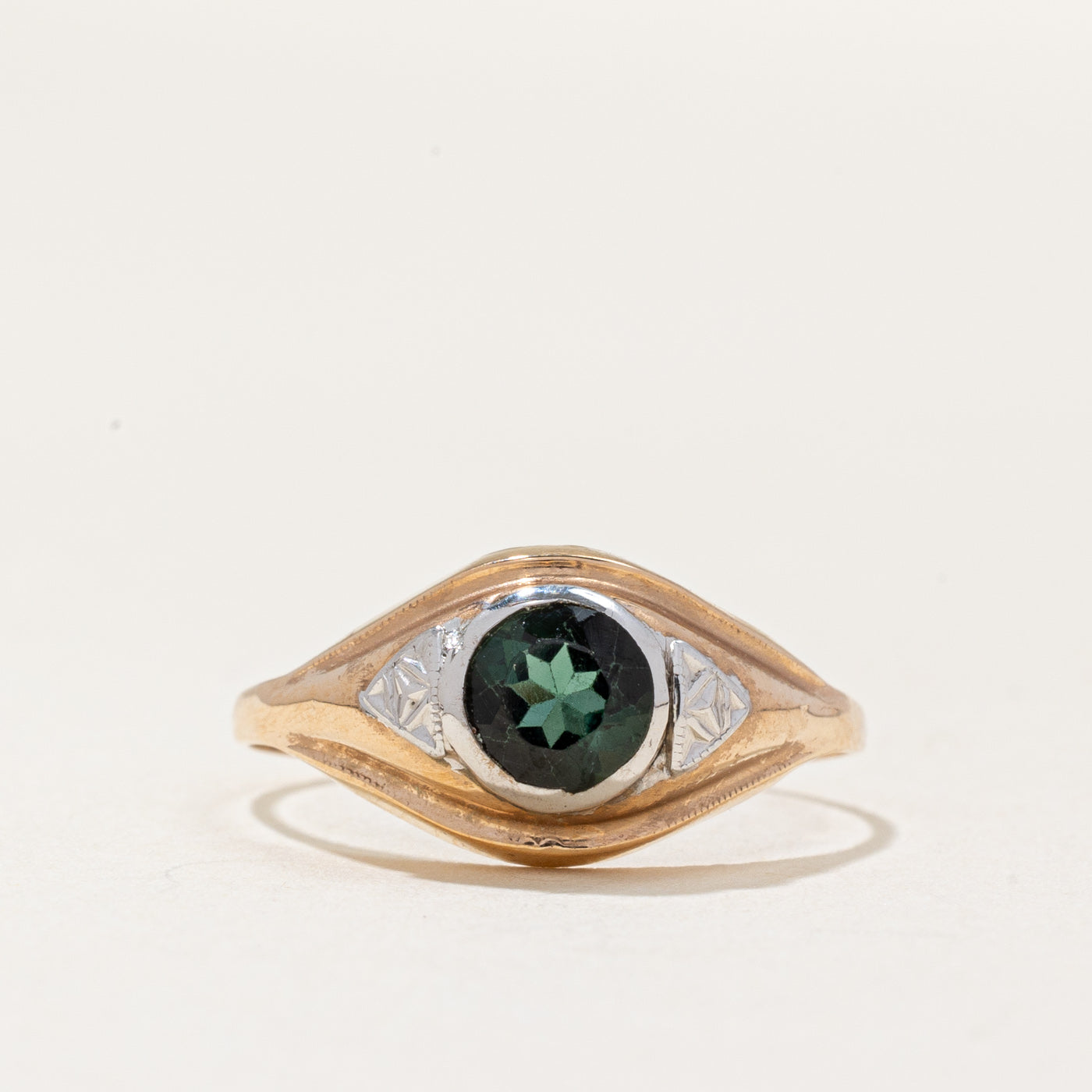 Vintage Tourmaline Ring | 0.45ct | SZ 6.25 |
