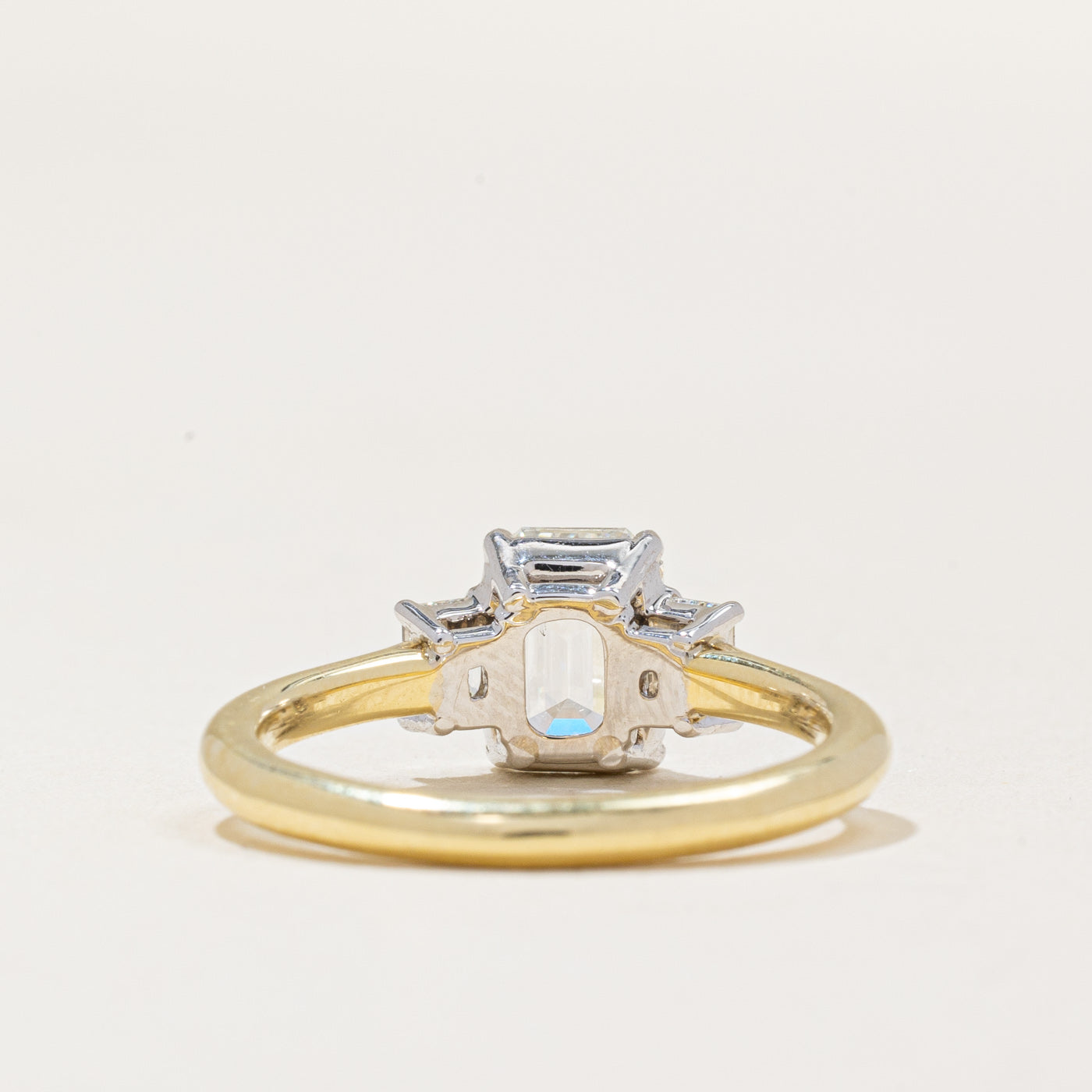 GIA-graded Emerald-cut Diamond Engagement Ring | 1.60ct IF G Ex/VG | 0.43ctw | SZ 6.25 |