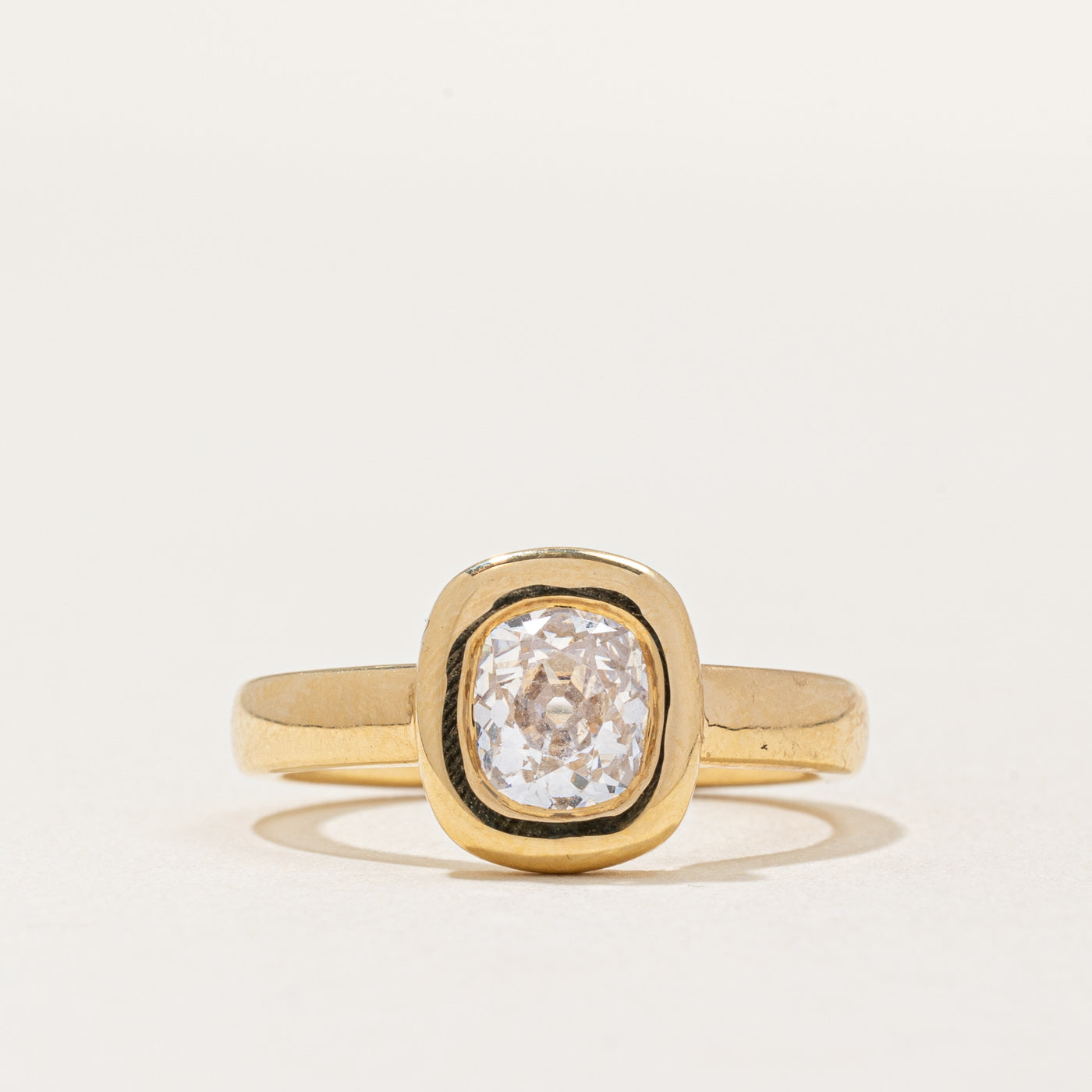 Bague de fiançailles en diamant taille ancienne certifiée GIA | 1,17 ct VS2 E | Taille 6,25 |