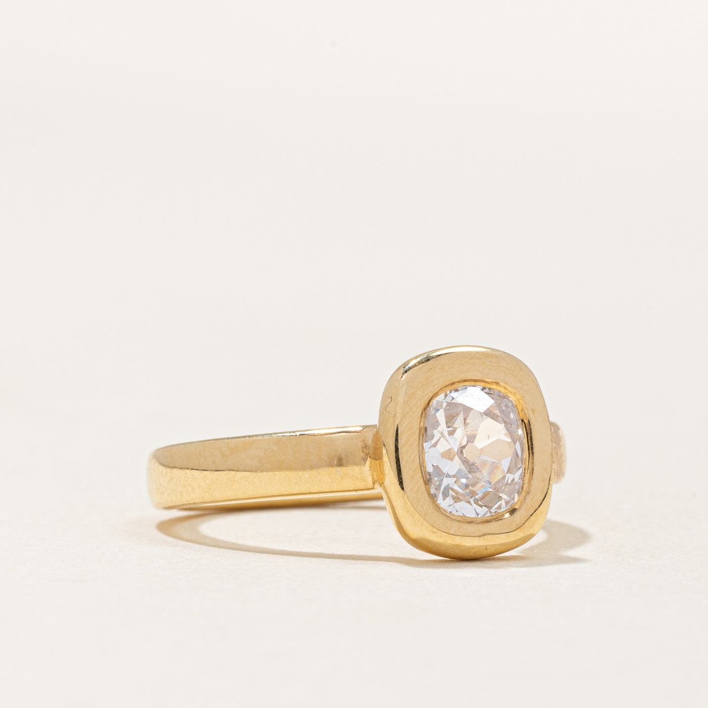 Bague de fiançailles en diamant taille ancienne certifiée GIA | 1,17 ct VS2 E | Taille 6,25 |