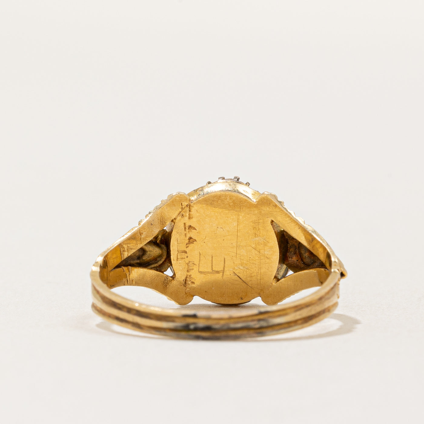 Antique Split Pearl Cluster Ring | SZ 7 |