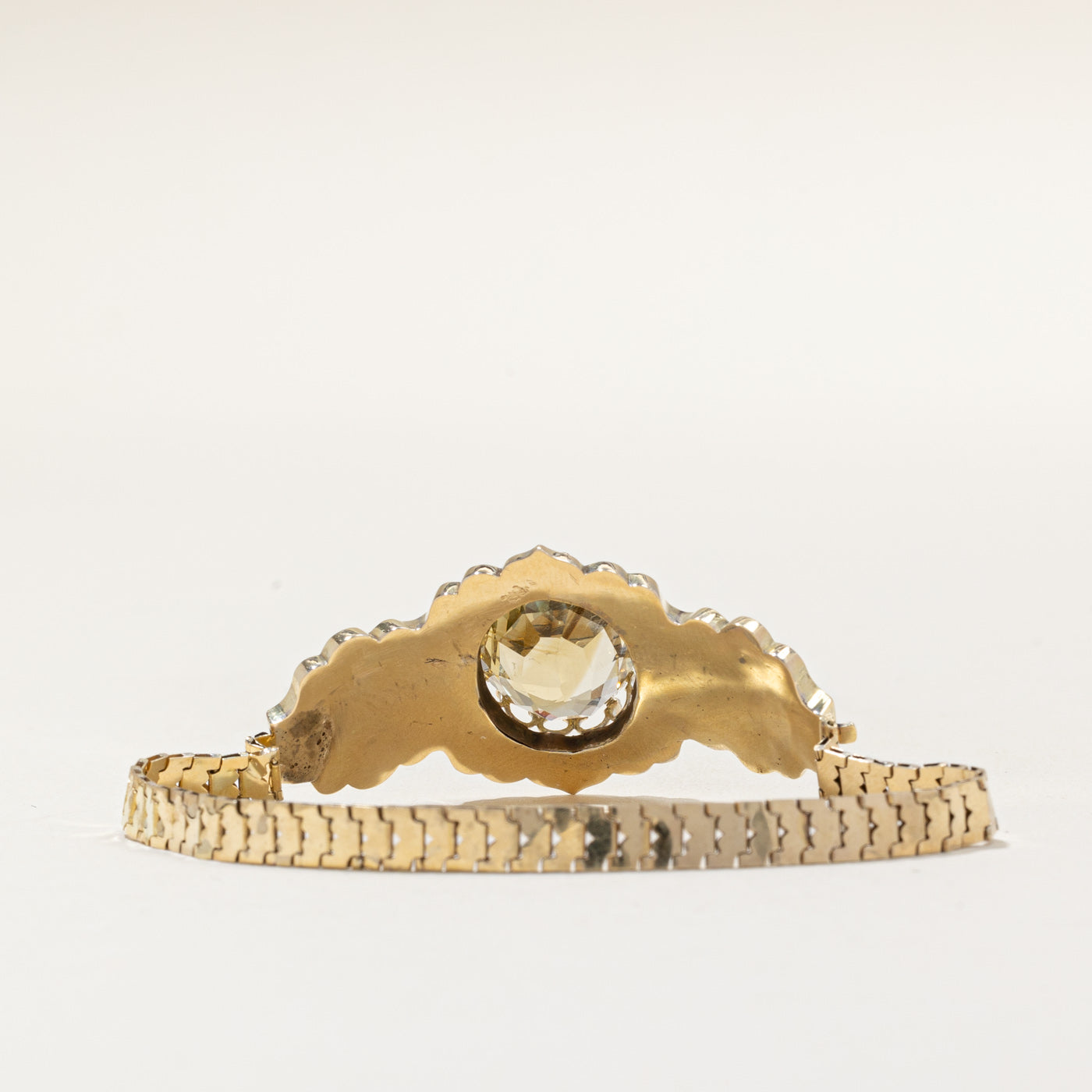 Vintage Citrine Bracelet | 5.45ct | 6.5" |