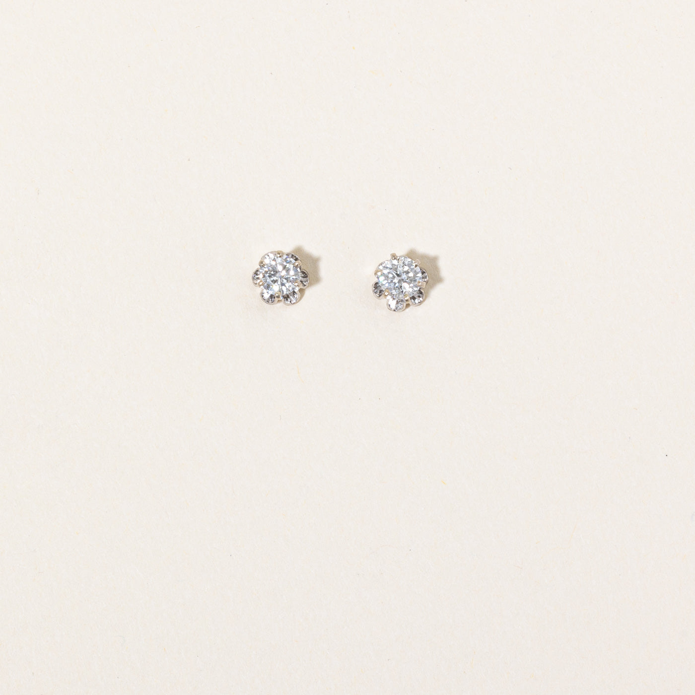 Diamond Stud Earrings | 0.46ctw |