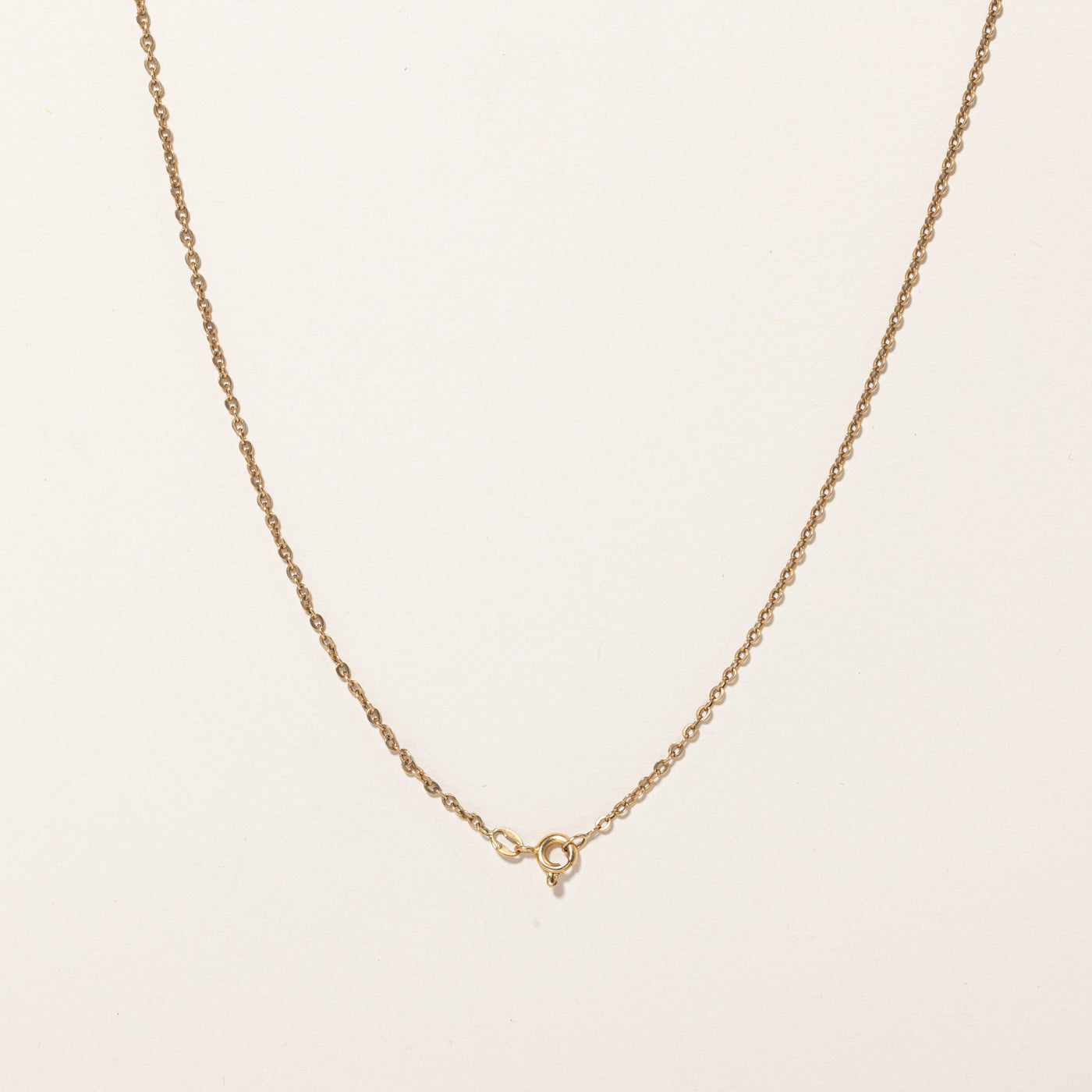 10k Yellow Gold Oval Cable Chain | 21" |