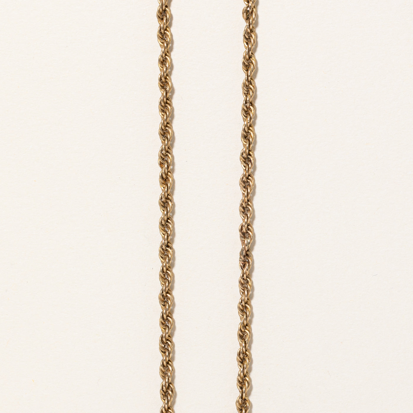 10k Yellow Gold Rope Chain | 32" |