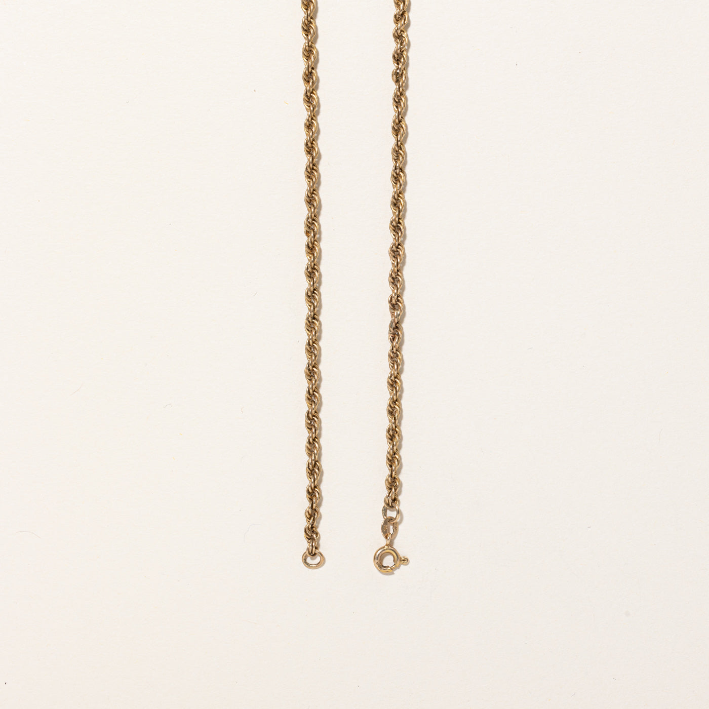 10k Yellow Gold Rope Chain | 32" |