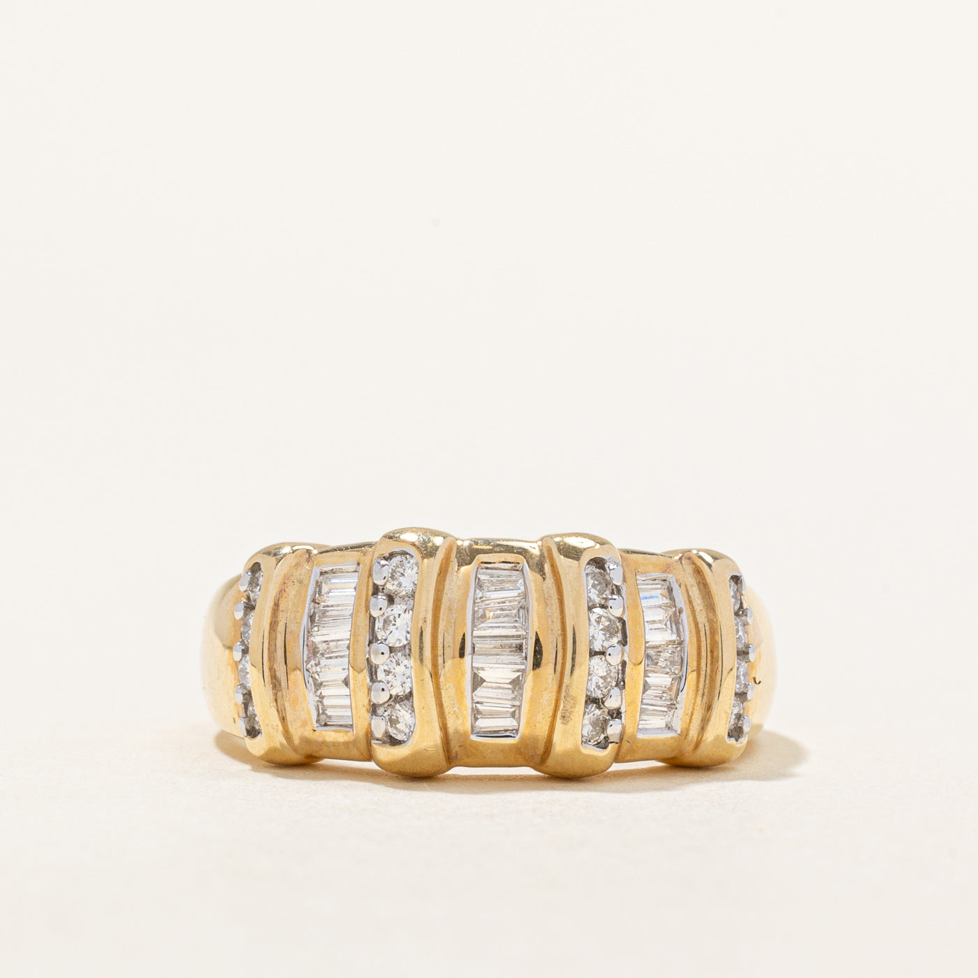 Diamond Cocktail Ring | 0.59ctw | SZ 7 |
