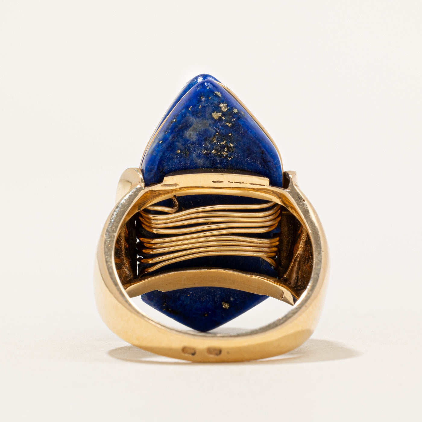 Lapis Lazuli Cocktail Ring | SZ 7.25 |