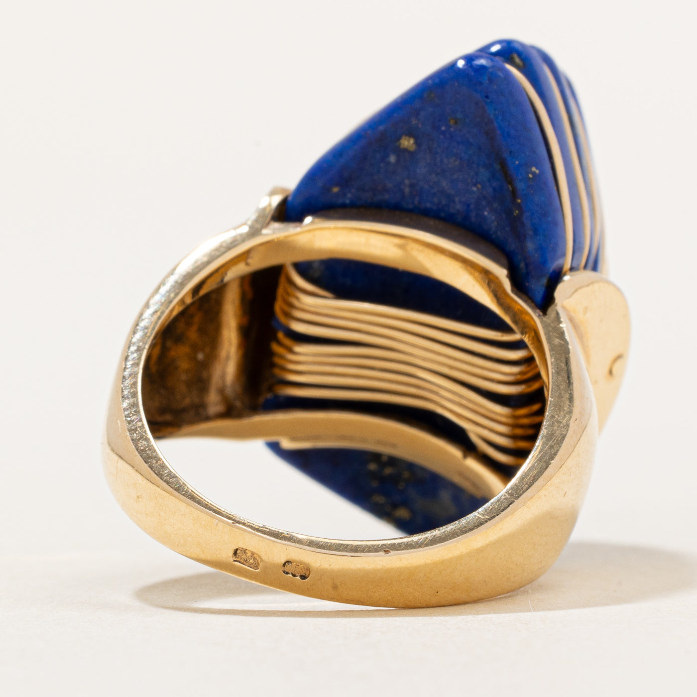 Lapis Lazuli Cocktail Ring | SZ 7.25 |