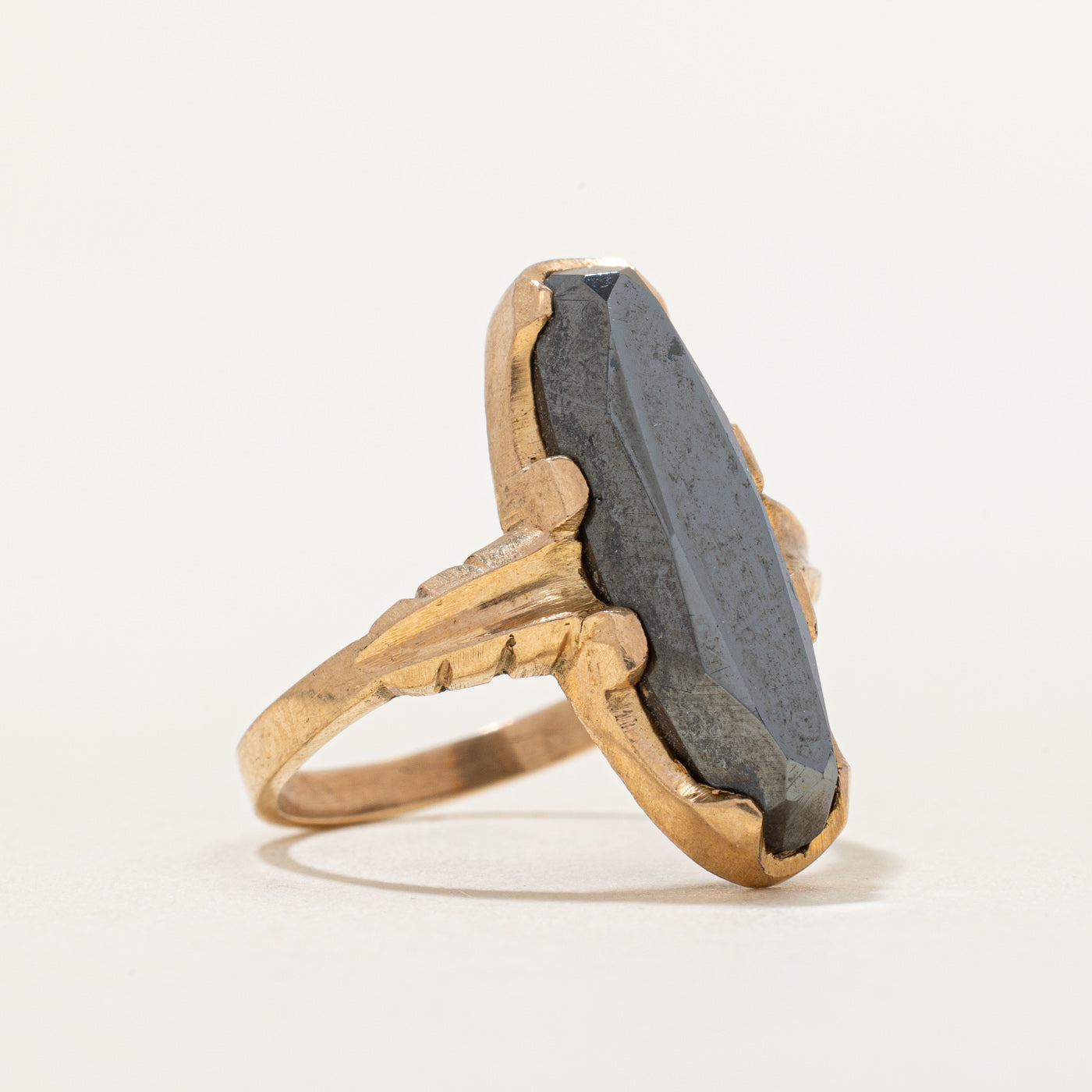 Hematite Cocktail Ring | 3.20ct | SZ 5.75 |