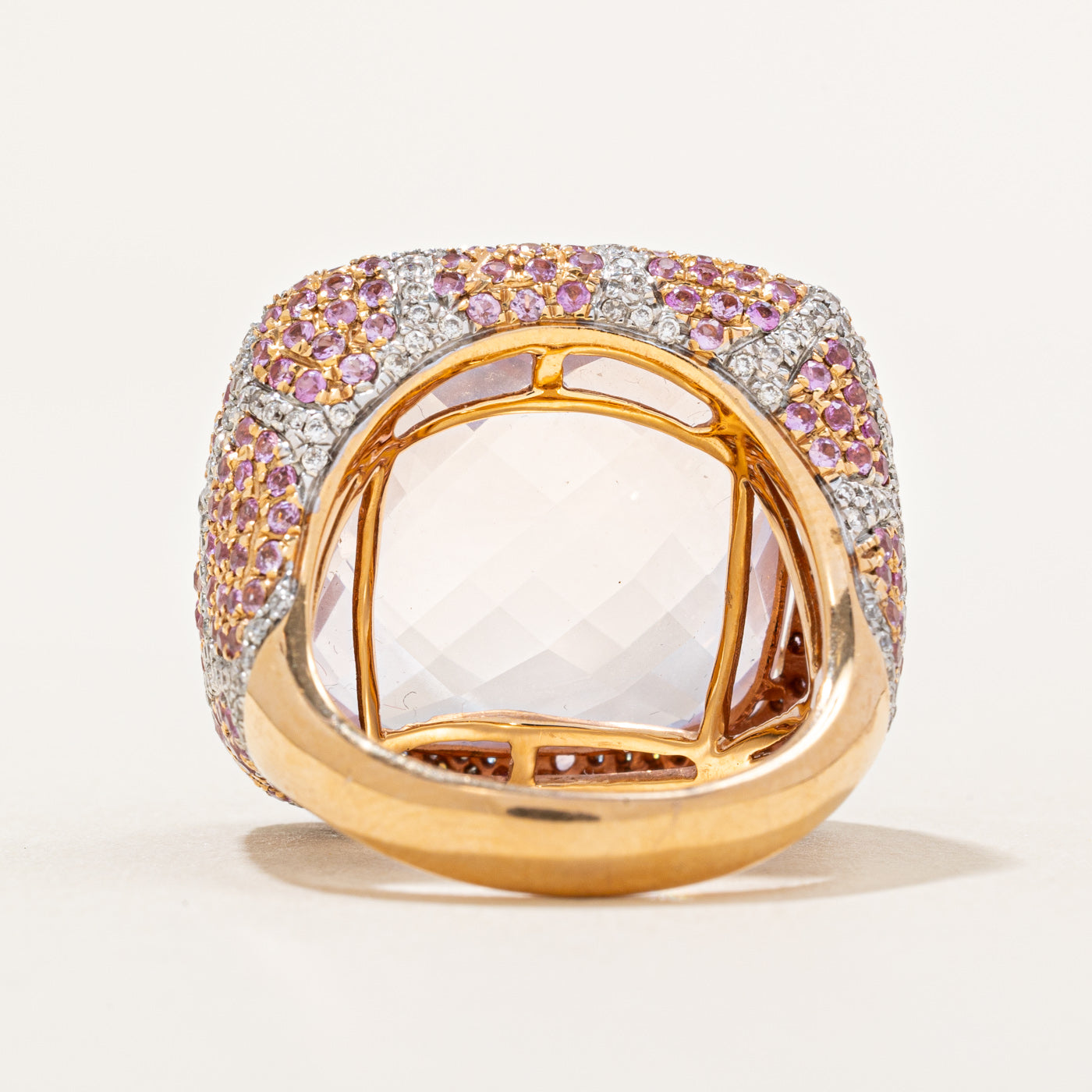 Multi Gem Large Cocktail Ring | 24.14ctw | SZ 7 |