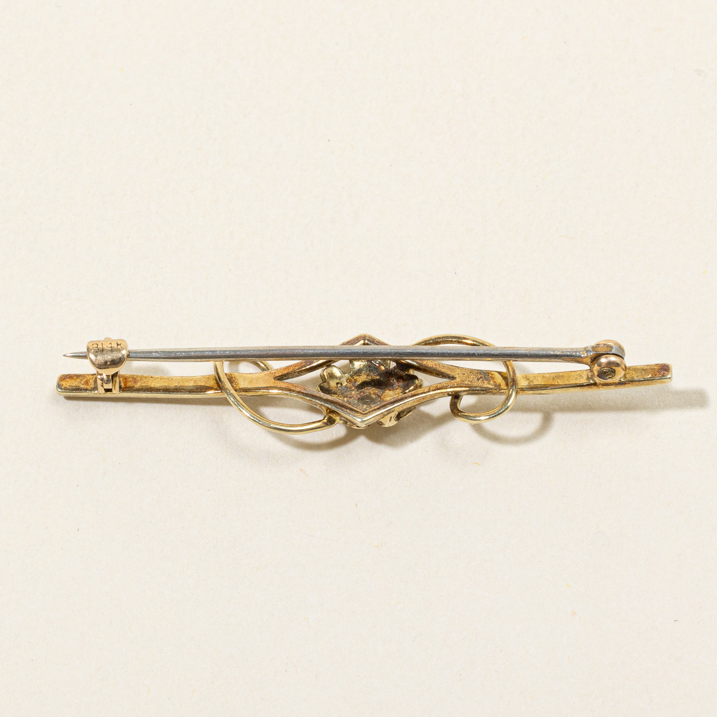 Seed Pearl Brooch