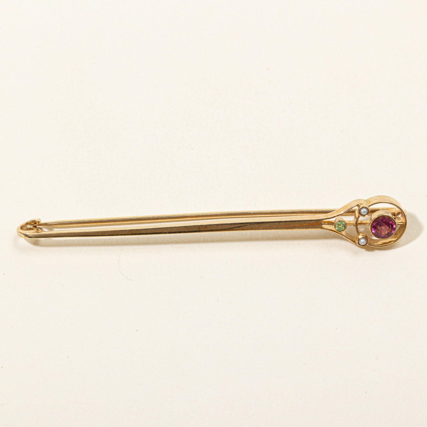 Multi Gemstone Pin | 0.39ctw |