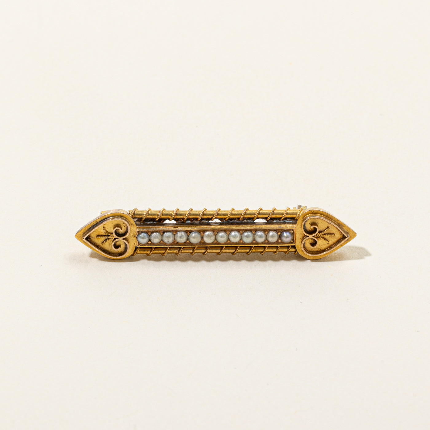Seed Pearl Brooch