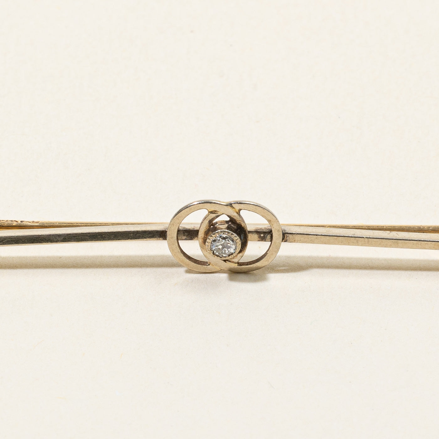 Old European Cut Diamond Brooch | 0.05ct |