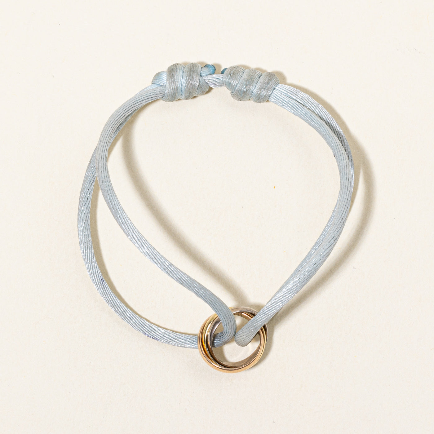 'Cartier' Trinity Bracelet, Cord | 7" |