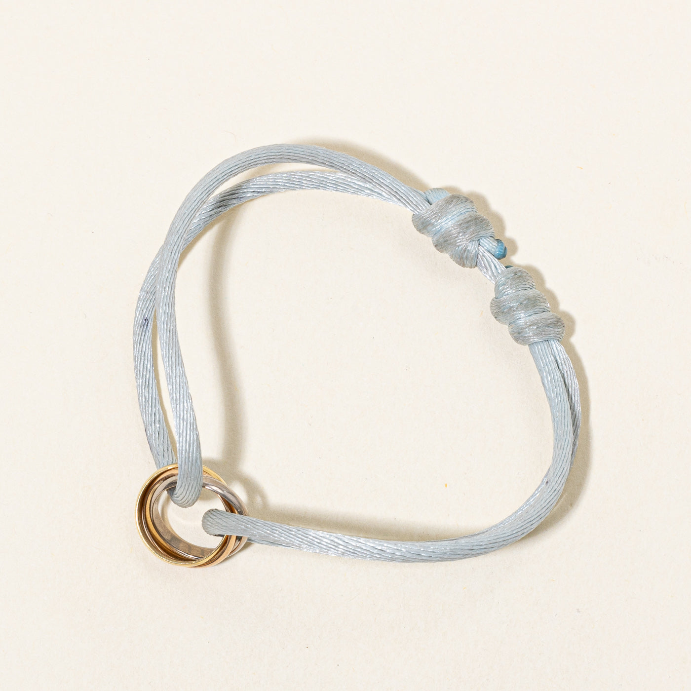 'Cartier' Trinity Bracelet, Cord | 7" |