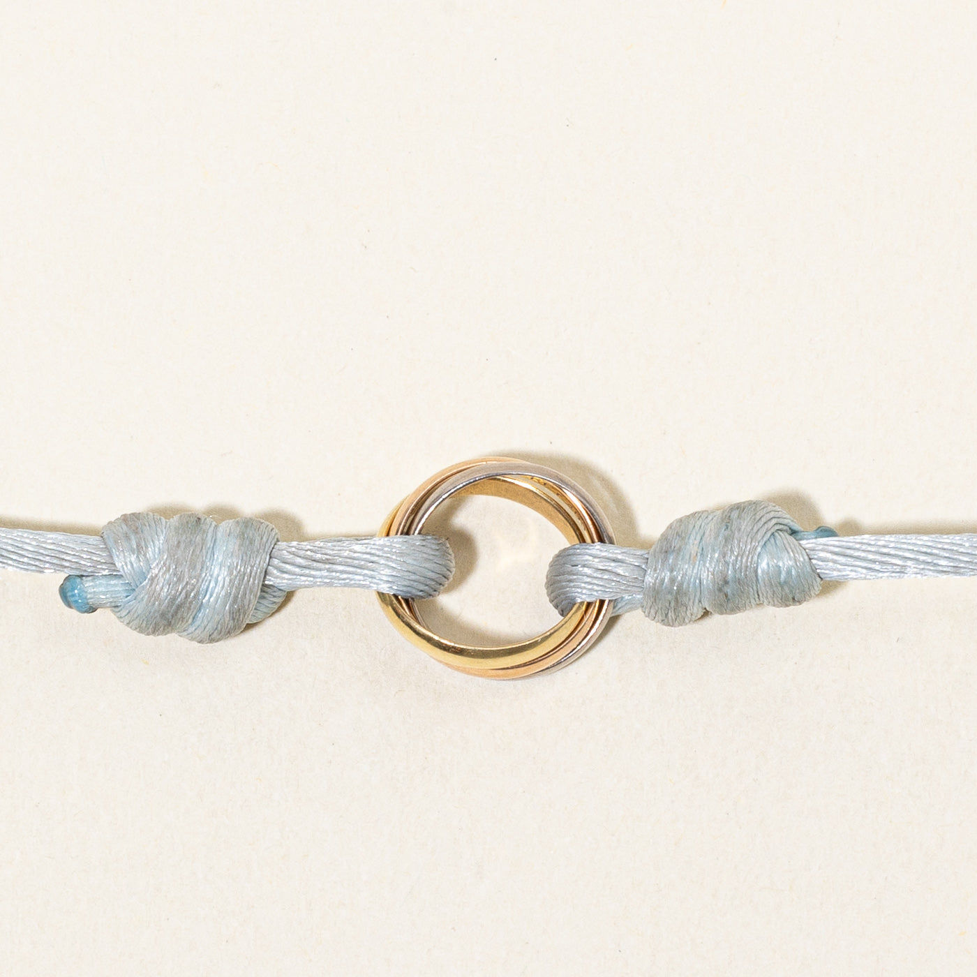 'Cartier' Trinity Bracelet, Cord | 7" |
