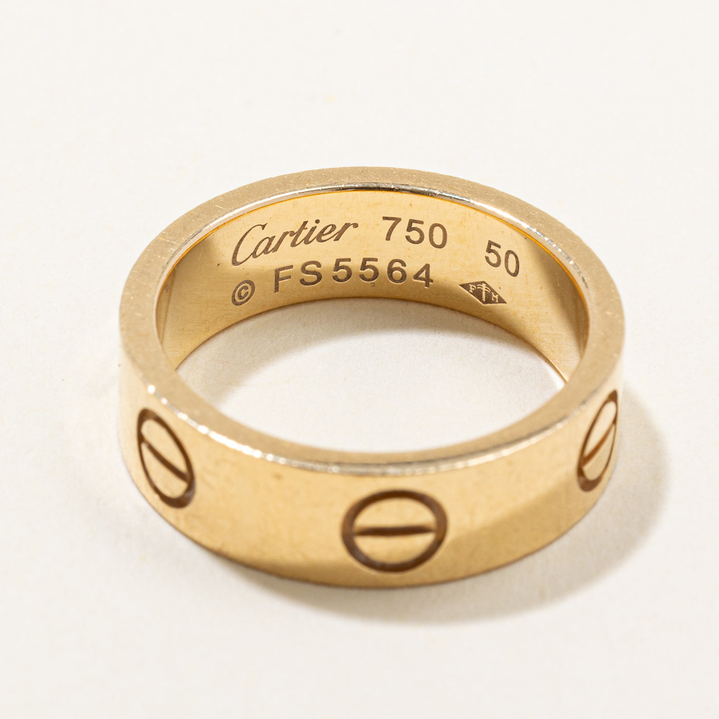 Bague Love de Cartier | Taille 5,25 |