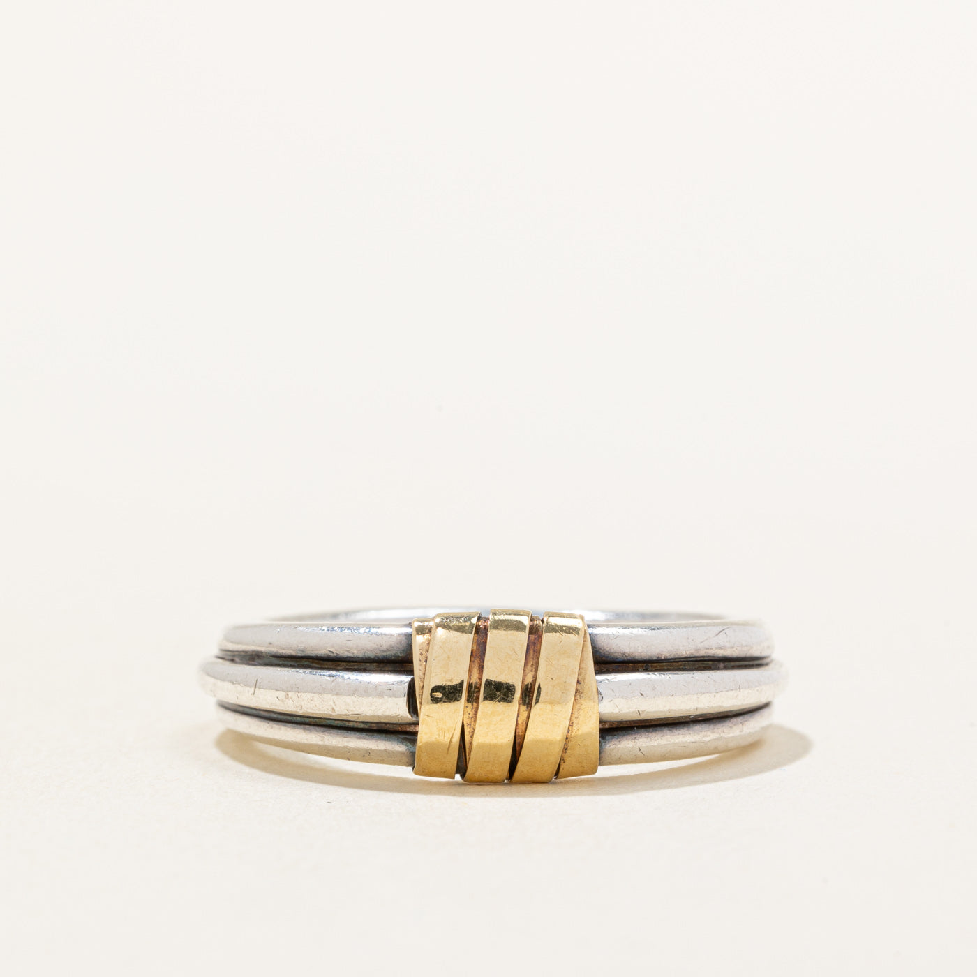 Cartier' Vintage Two Tone Band | SZ 8.5 |