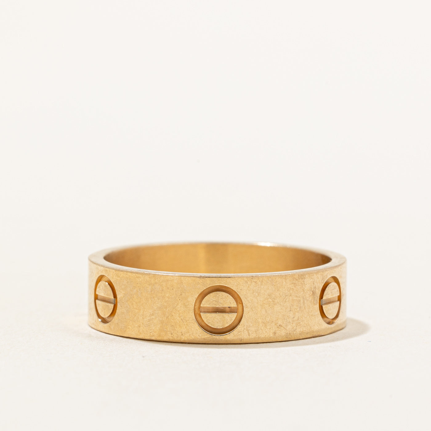'Cartier' Love Ring, Classic Model | SZ 8.75 |