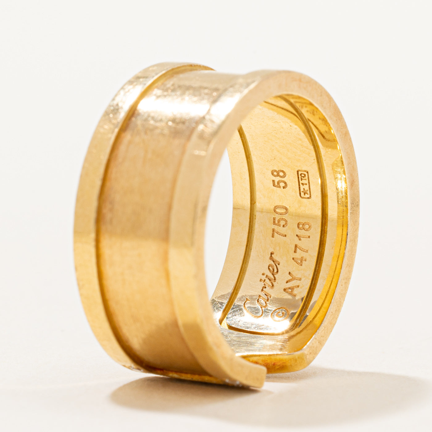 Cartier' Diamond Large C de Cartier Band | 0.16ctw | SZ 8.75 |