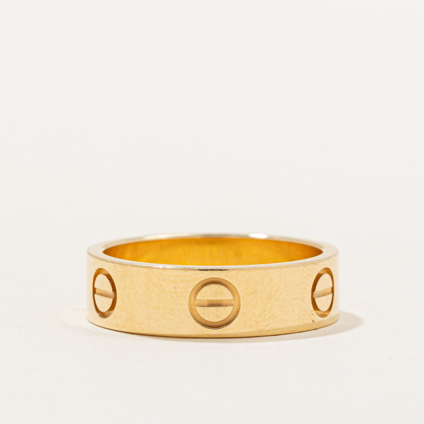 'Cartier' Love Band, Classic Model | SZ 7.25 |