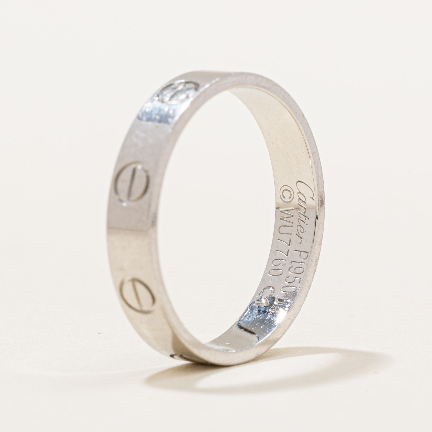Bague « Cartier » Love, petit modèle | Taille 6,75 |