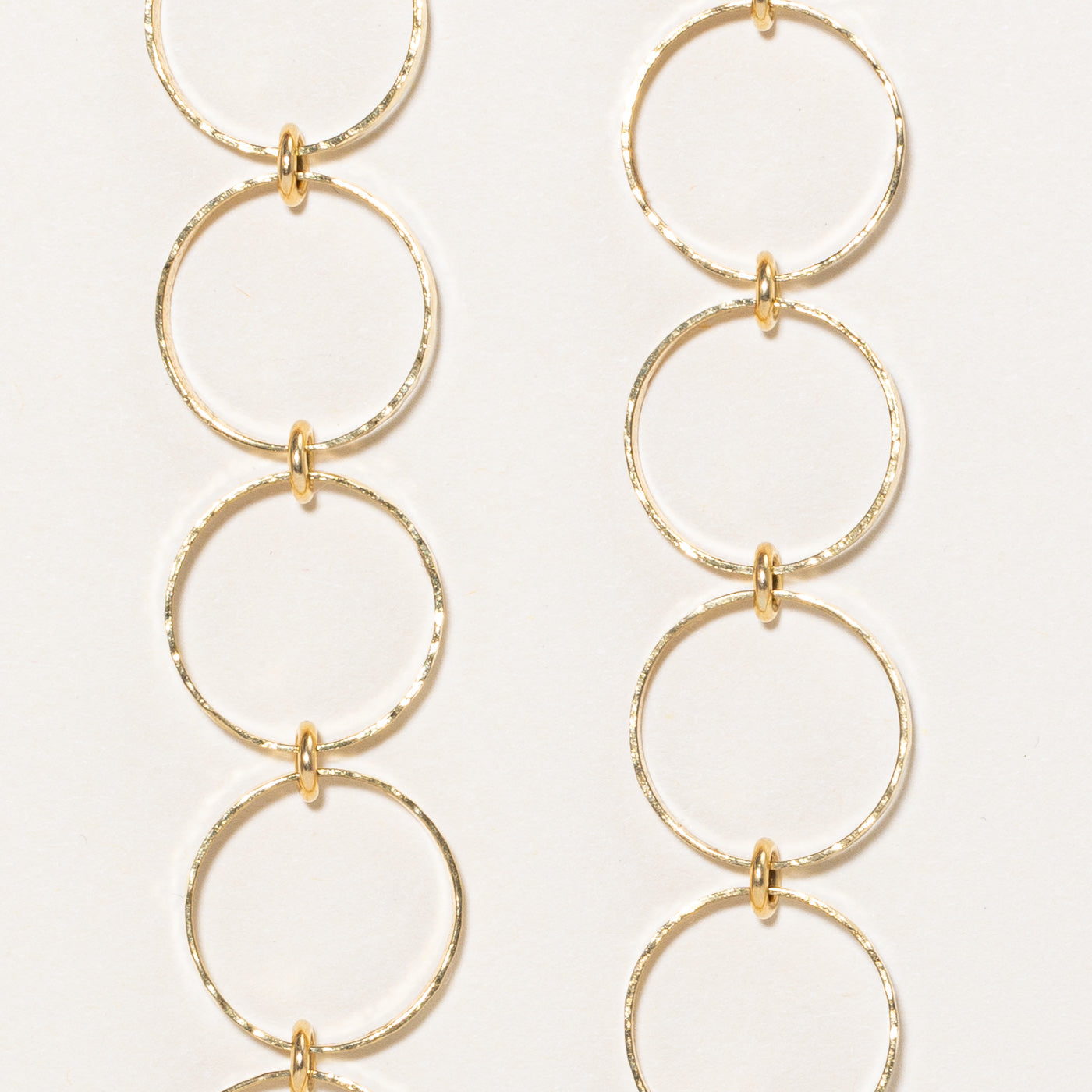 Collier à maillons circulaires en or jaune 18 carats Cavelti | 24 pouces |