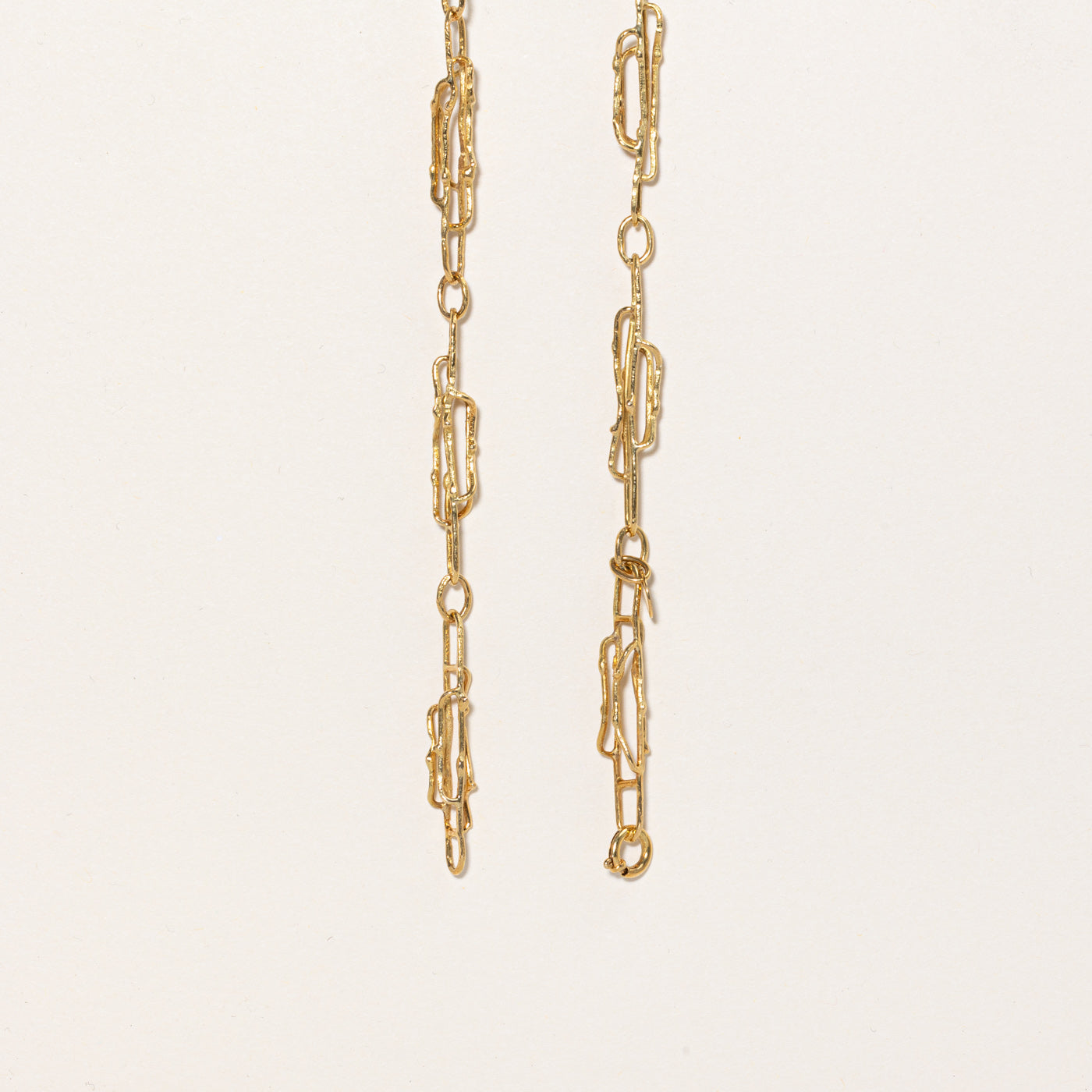 Collier Cavelti' en or jaune 18 carats | 76 cm |