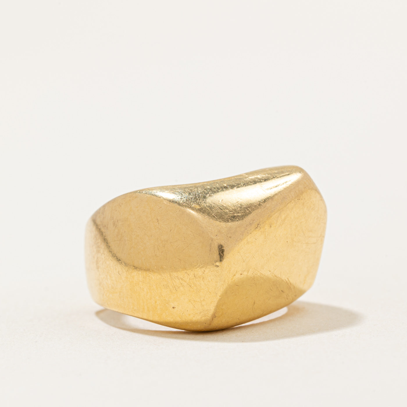 Cavelti' 18k Yellow Gold Freeform Ring | SZ 6.5 |