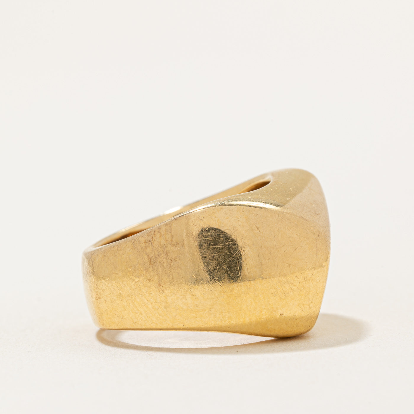 Cavelti' 18k Yellow Gold Freeform Ring | SZ 6.5 |