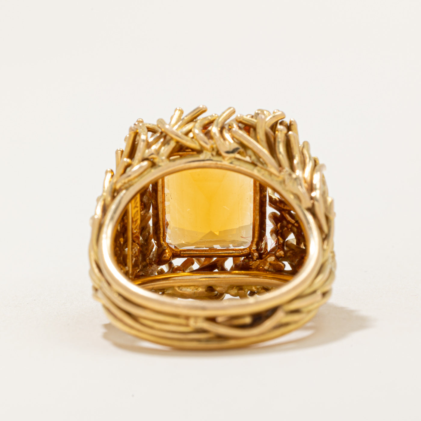 Bague cocktail Cavellti' Citrine | 7,00 ct | Taille 8 |