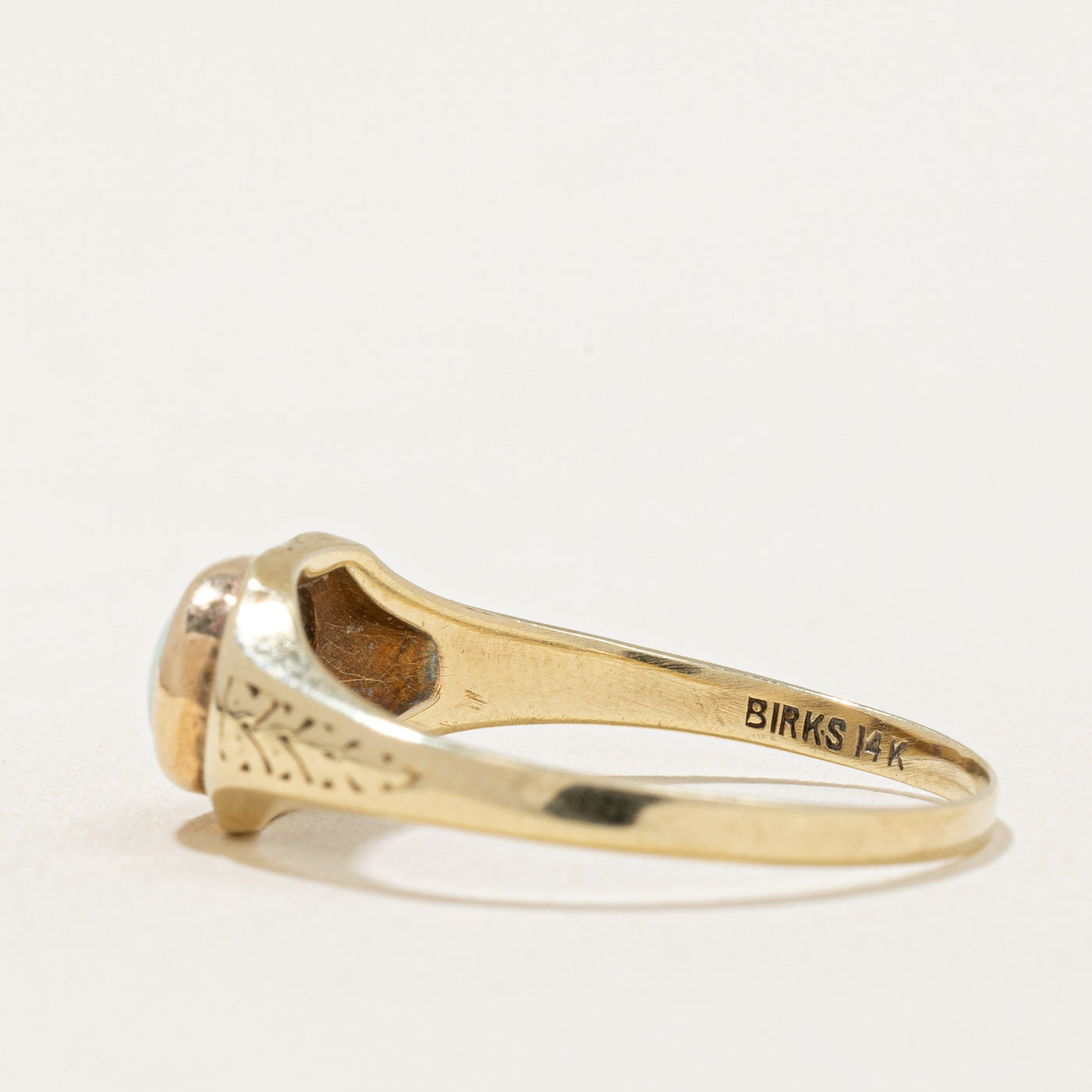Bague cocktail en opale Birks | 0,36 ct | Taille 7 |